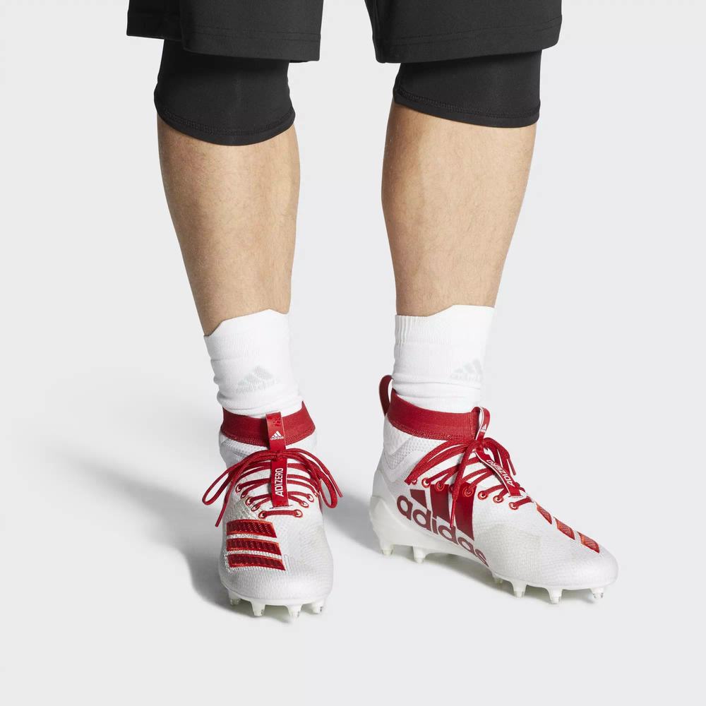 Adidas Adizero 8.0 SK Tacos de Futbol Blancos Para Hombre (MX-99541)